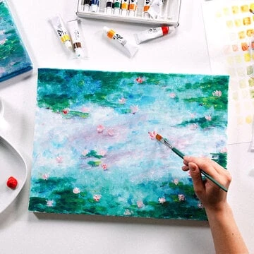 ArtNight Pro: Paint Like Monet – Seerosen