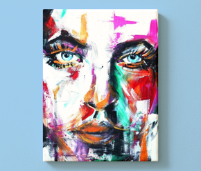  Abstraktes Portrait