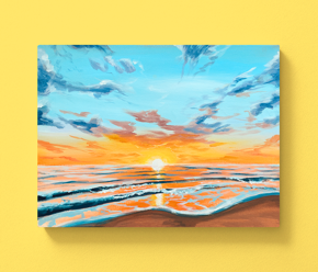  Sunset on the Beach
