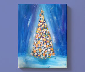 ArtNight Kids Motive ArtNight Kids: Weihnachtsbaum