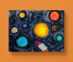 ArtNight Kids Motive ArtNight Kids: Weltall