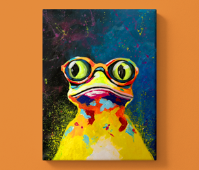 ArtNight Kids Motive ArtNight Kids: Herr Frosch