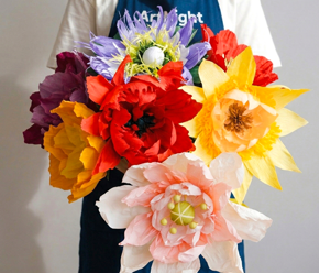 Neue ArtNight-Motive und -Erlebnisse The Art of Giant Paperflowers