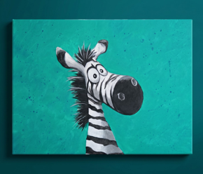 ArtNight Kids Motive ArtNight Kids: Zebra