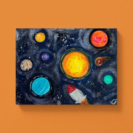 ArtNight Kids: Weltall