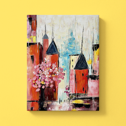 Bunte Stadt