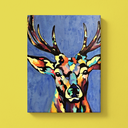 Colourful Deer