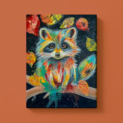 Waschbär