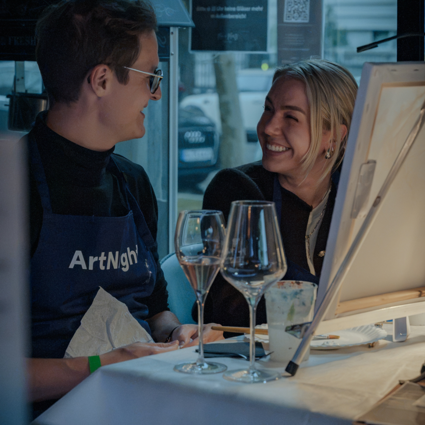 Wine & Paint: Struktur Abstrakt