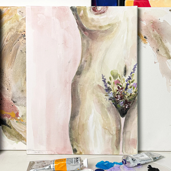 Blühende Weiblichkeit