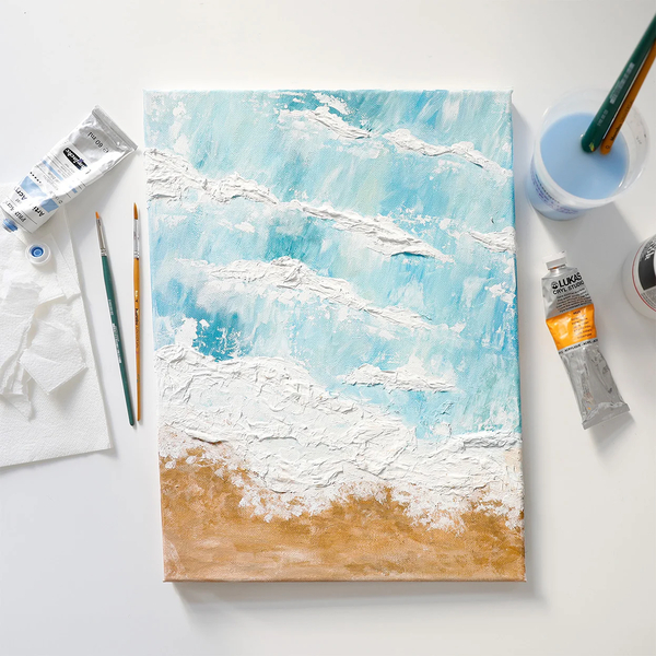 Struktur Abstrakt: am Strand