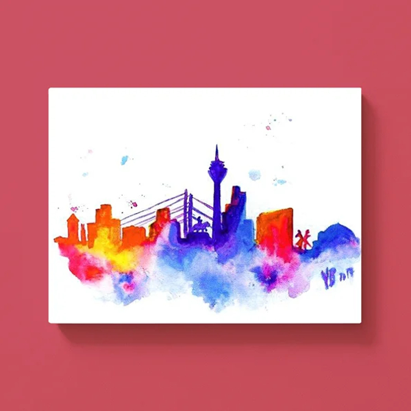 Skyline deiner Stadt