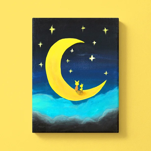 ArtNight Kids: Gute Nacht Mond