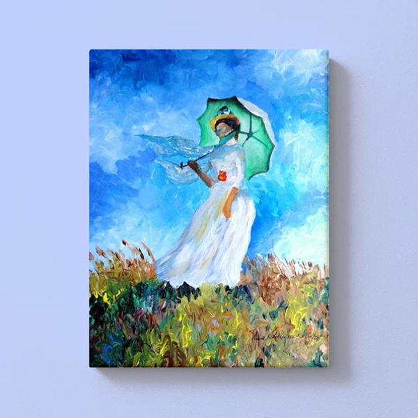 ArtNight Klassik: Monet - Frau mit Sonnenschirm