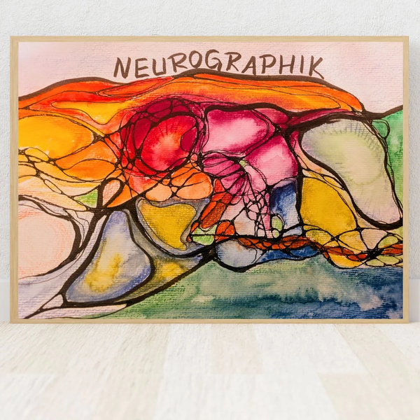 Neurographik - Entspannung mit Stift und Farbe