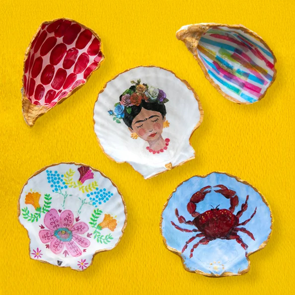 The Art of Oyster Painting & Decoupage: Viva la Vida