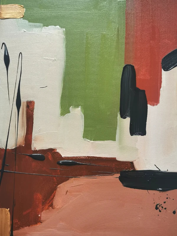 Herbst Abstrakt - Intuitives Malen