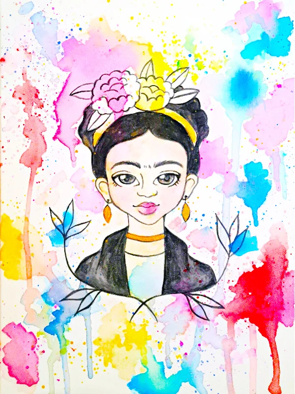 PopUp Frida - Aquarelle