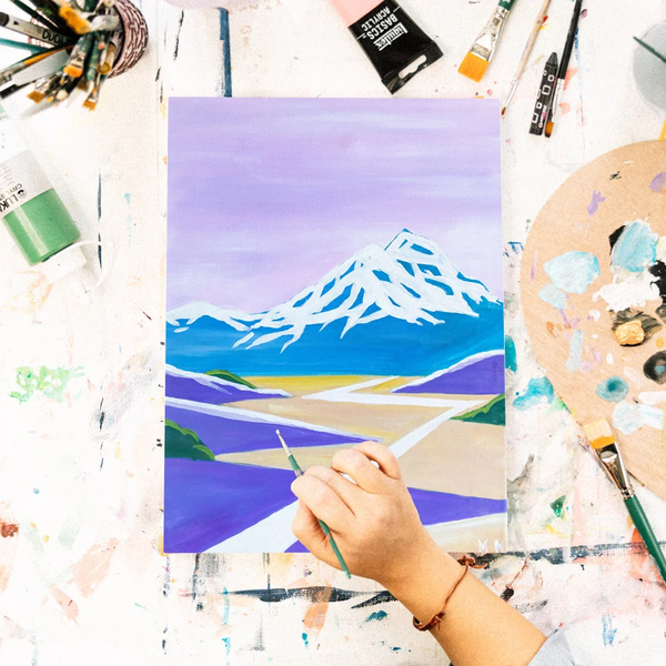 Geometrische Landschaft