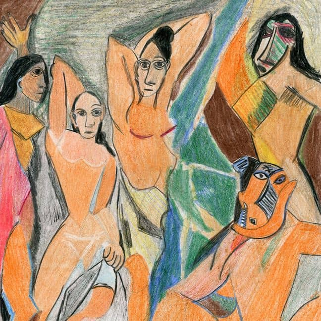 Les Demoiselles D'avignon