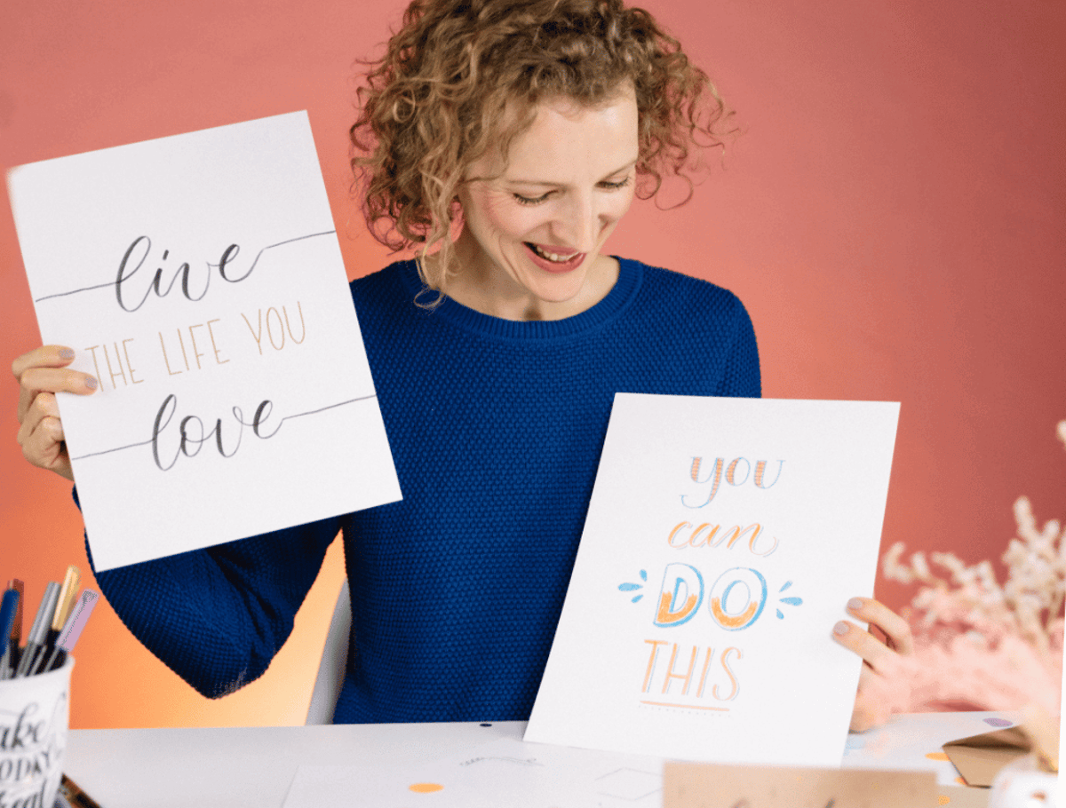 Handlettering lernen