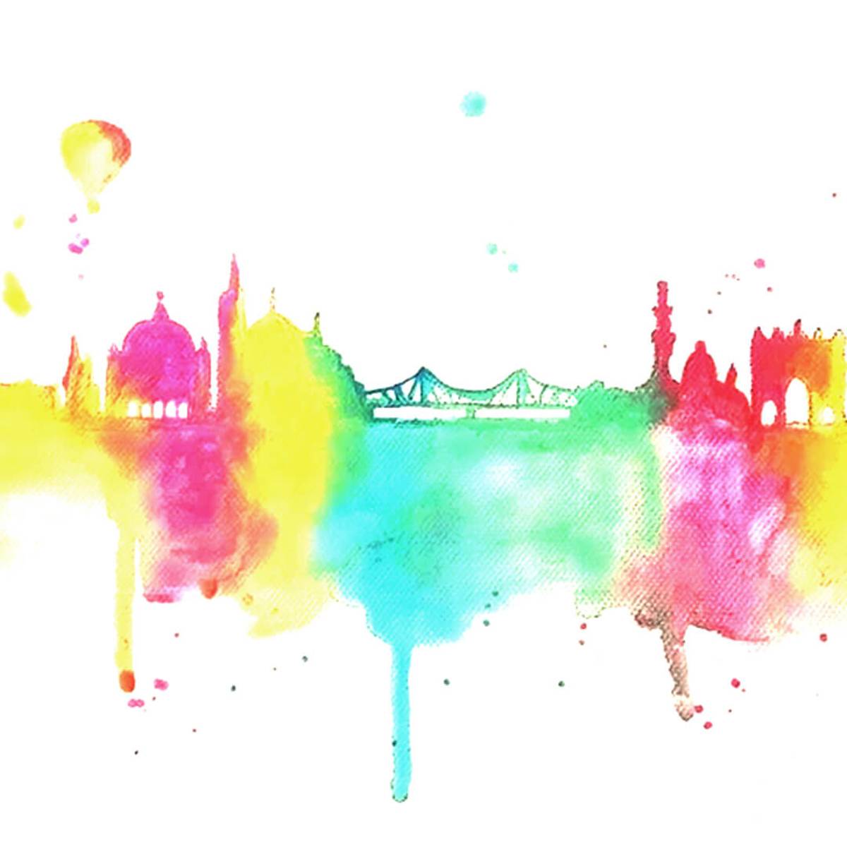 Skyline Potsdam Malen