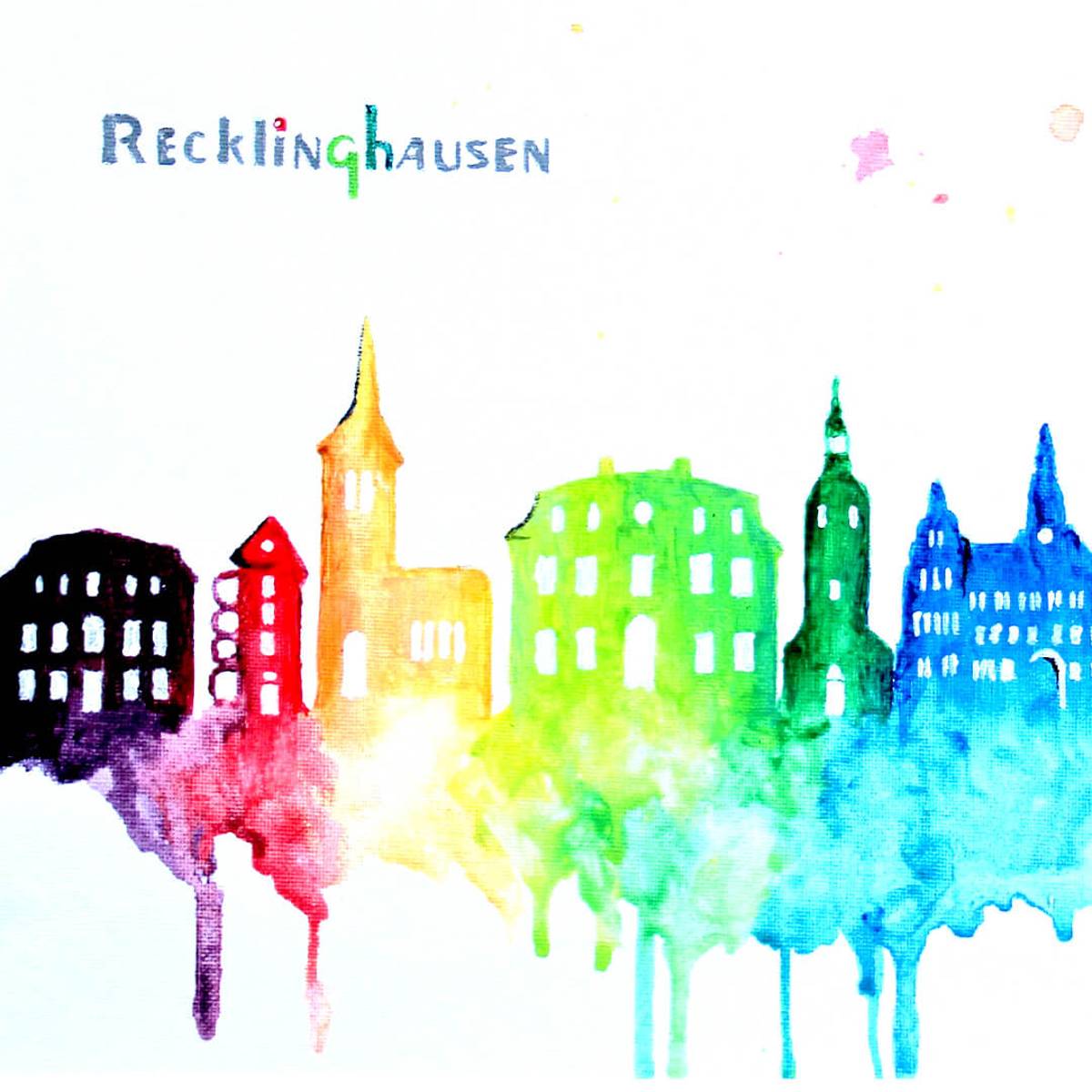 Skyline Recklinghausen Malen