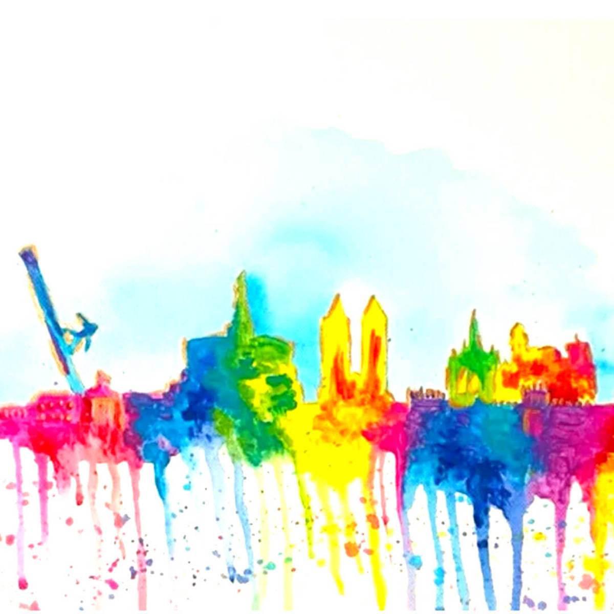 Skyline Kassel Malen