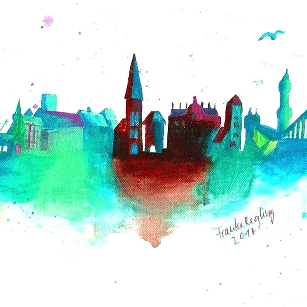 Skyline Rostock Malen