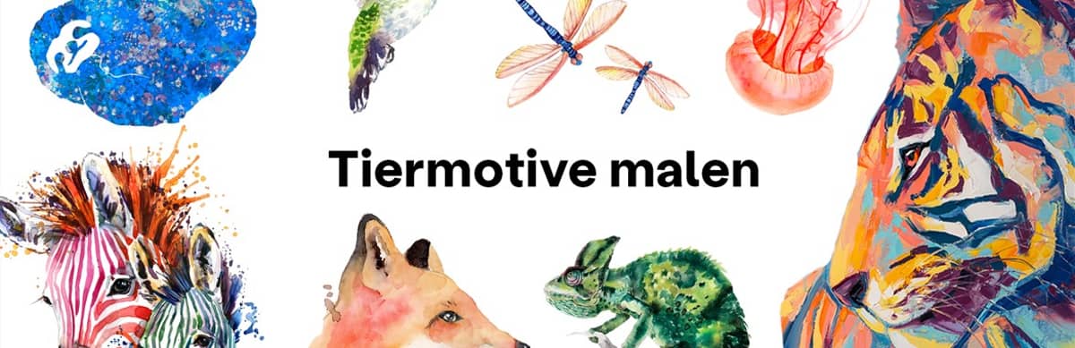 Teaser Tiermotive malen