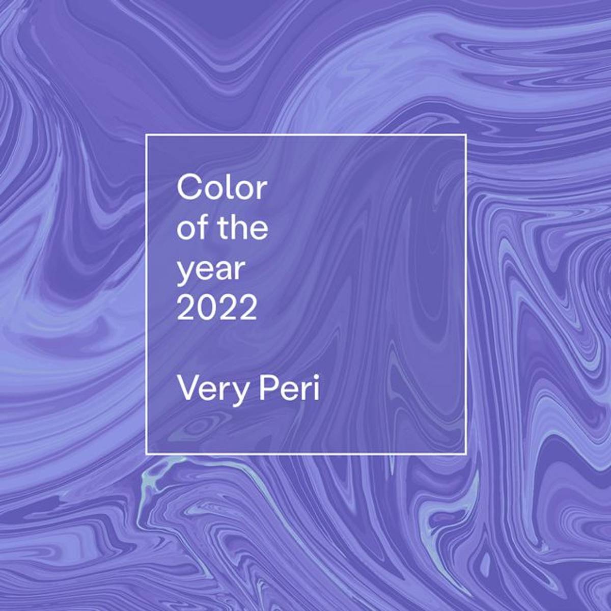 color of the year 2022 - very Peri