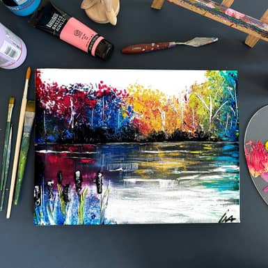 carousel-item-Abstrakte Landschaft