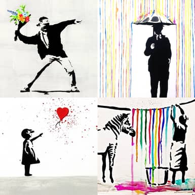 carousel-item-Banksy: Street-Art-Kollektion