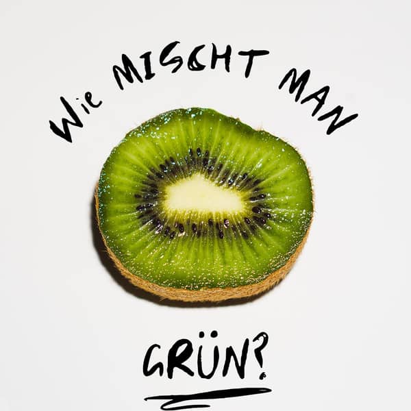 Grüne Farben mischen Grüne Farben mischen