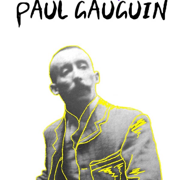 Paul Gauguin stilisertes Bild Paul Gauguin stilisertes Bild