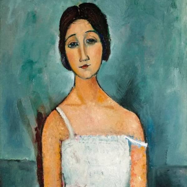 Aktmalerei einer Frau von Amedeo Modigliani Aktmalerei einer Frau von Amedeo Modigliani