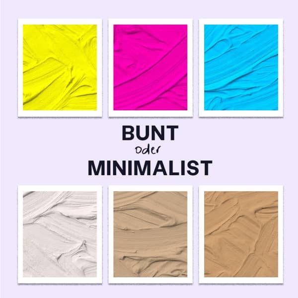 Farbtyp Test 6 Bilder