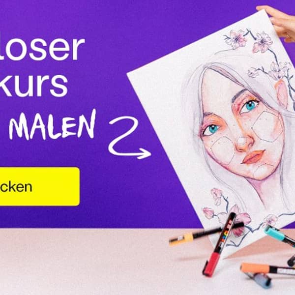 kostenloser Videokurs Porträt malen