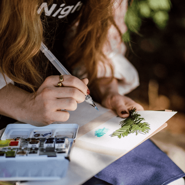 ArtNight Aquarell im Park Aquarellmalerei Sommer-Erlebnis Event Kreativworkshop Malkurs Aquarellmalerei