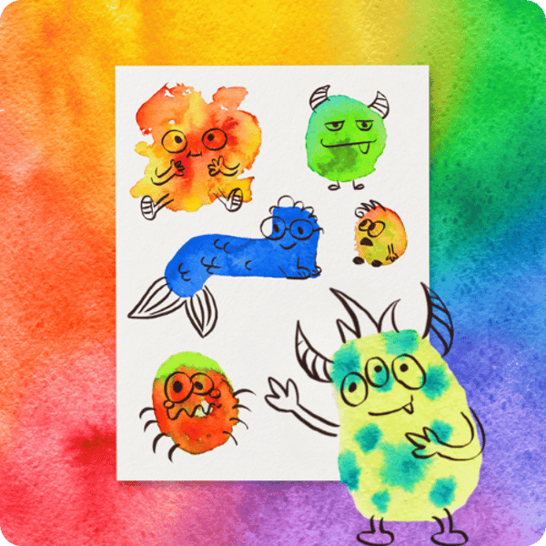 artnight kids aquarell malen malevent malkurs kreativ