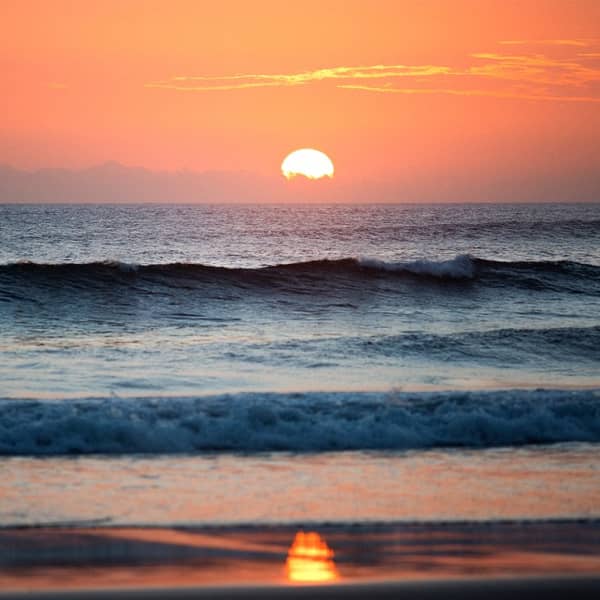 Sonnenuntergang am Meer