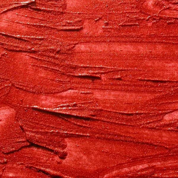 mit Impasto Technik aufgetragenes rot