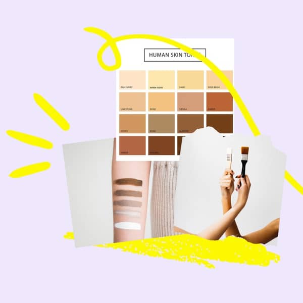 Hautfarbe mischen kostenloses Video