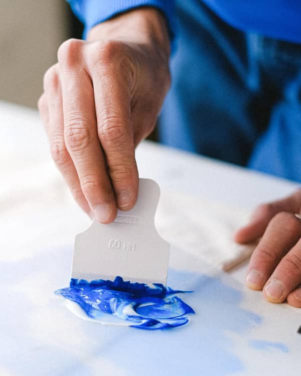 Spachteltechnik Acryl