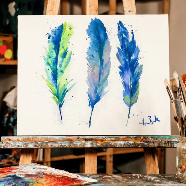Drei Federn – Bild 1 von 5