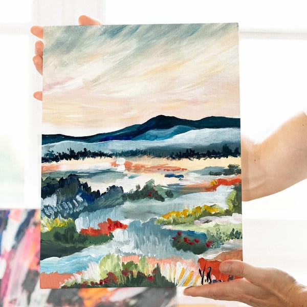 Pastel Landscape – Bild 1 von 5