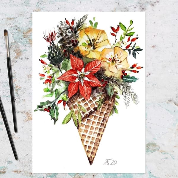 Blumenwaffel X-Mas Edition – Bild 1 von 5
