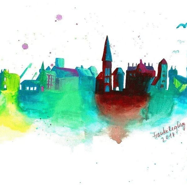 Skyline Rostock – Bild 1 von 1