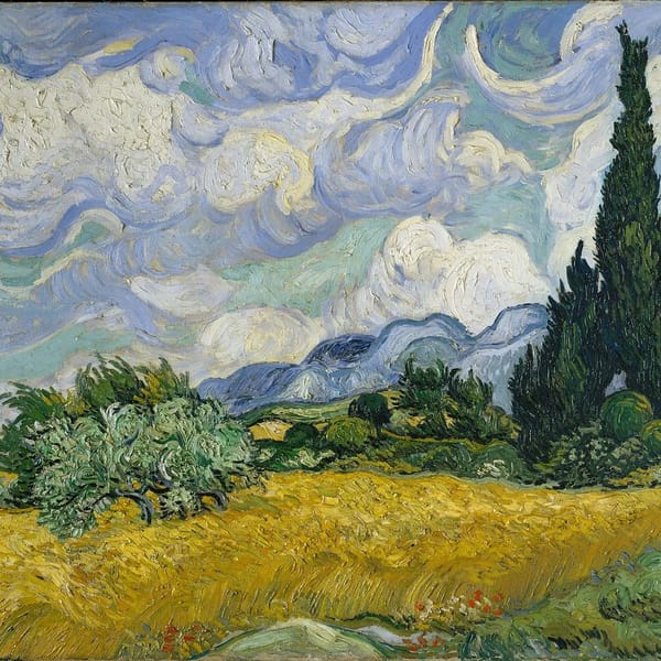 ArtNight Pro: Paint like Van Gogh - Weizenfeld mit Zypressen – Bild 1 von 1