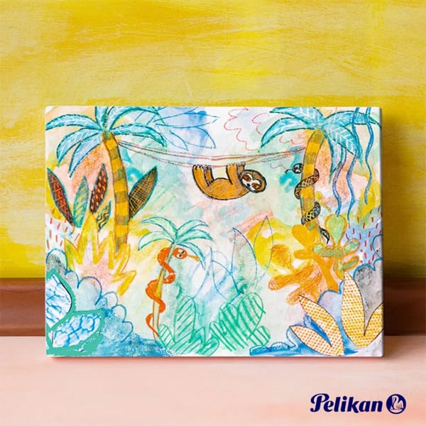 ArtNight Kids X Pelikan: Bunter Dschungel – Bild 1 von 3